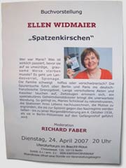 Ellen Widmaier in Berlin